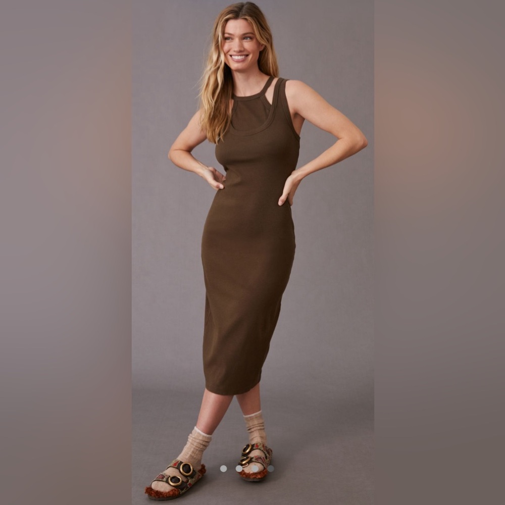 Anthropologie T.La Layered Tank Dress